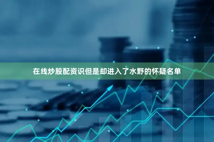 在线炒股配资识但是却进入了水野的怀疑名单