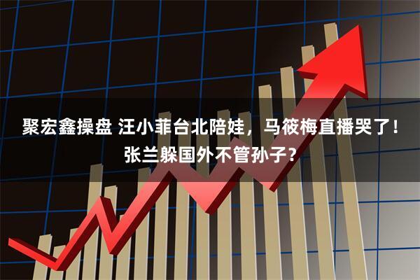 聚宏鑫操盘 汪小菲台北陪娃，马筱梅直播哭了！张兰躲国外不管孙子？