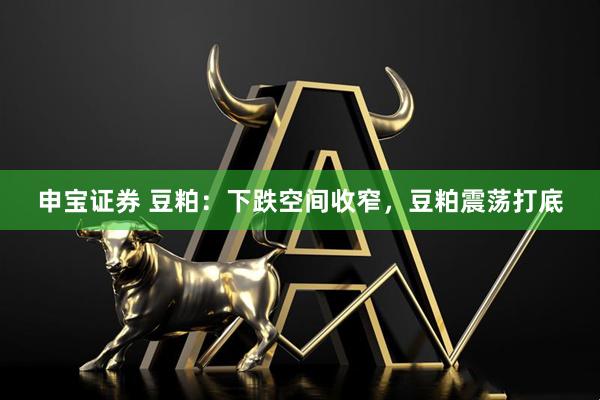 申宝证券 豆粕：下跌空间收窄，豆粕震荡打底